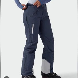 Stio Women’s Environ Ski Pants LIKE NEW Mulberry Navy Mountain Shadow